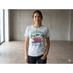 T - shirt bleu le roi mongin taille 2 cama�eu