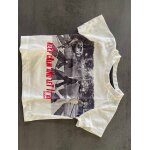 T - shirt boboli beige / noir / rouge