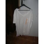 T - shirt c&a manches courtes 60% coton, 40% viscose xl blanc cassé T - shirt c&a manches courtes 60% coton, 40% viscose xl blanc cassé
