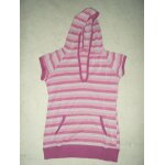 T - shirt  capuche rose lurex bershka - taille m