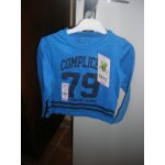 T - shirt complices manches longues coton 3 ans bleu