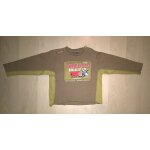 T - shirt complices manches longues coton garon 12 - 18 mois kaki