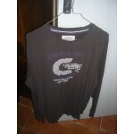 T - shirt creeks manches longues coton xl marron T - shirt creeks manches longues coton xl marron