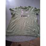 T - shirt dinosaure kaki  ; t - 11 - 12 ans  ; tex garon