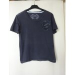 T - shirt energie gris t. small srigraphie croix crne devant en coton
