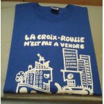 T - shirt fruit of the loom coton xl bleu