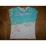 T - shirt ikks bleu et blanc taille 10 ans