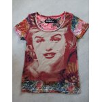 T shirt imprim� color� taille s desigual neuf
