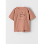 T - shirt  inscription marron (zara)