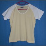 T - shirt jaune et blanc. reebok. taille 40