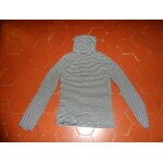 T - shirt jersey ray noir et blanc okadi