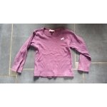 T - shirt kokodo 6 ans violet manches longues col rond