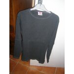 T - shirt levi's manches longues 84% coton, 16% acrylique m gris fonc
