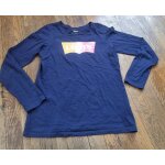 T - shirt levi's manche longue bleu marine et logo multicolore taille 16 ans