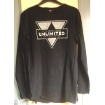 T - shirt long noir manches longues - kiabi - motif unlimited - taille m - 18 y 176 / 182 cm T - shirt long noir manches longues - kiabi - motif unlimited - taille m - 18 y 176 / 182 cm