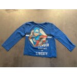 T - shirt longues manches bleu captain america marvel kiabi taille 8 ans T - shirt longues manches bleu captain america marvel kiabi taille 8 ans