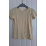T - shirt manches courtes c&a coton fille 6 ans jaune