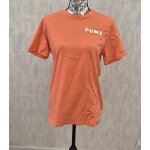 T - shirt manche courte femme puma orange corail taille 38 m