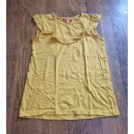 T - shirt manche courte jaune et argent tissaia taille 10ans