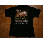 T - shirt manches courtes noir motifs et inscriptions taille l rip curl