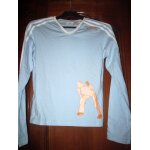 T - shirt manches longues bleu taille 14 ans adidas