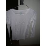 T - shirt manches longues cache cache taille s 95% viscose, 5% lasthanne.