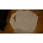 T - shirt manches longues cyrillus 12 ans rose ray violet neuf