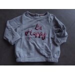 T - shirt manches longues gris be happy tape À l'oeil - 9 mois T - shirt manches longues gris be happy tape À l'oeil - 9 mois