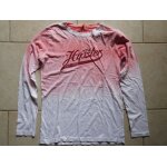 T - shirt manches longues - hipster - little captain - 16 ans - rose et blanc