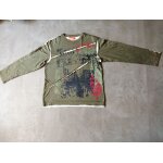 T - shirt manches longues kaki taille 12 ans oxbow