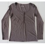 T - shirt manches longues. marron. pimkie. s / 36 / 38