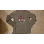 T - shirt manches longues pepe jeans 14 ans gris chin� neuf