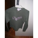 T - shirt manches longues puma xs 34 kaki / gris.