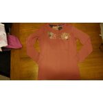 T - shirt manches longues sergent major 10 ans rose tagada neuf