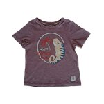 T shirt marron cam�l�on. wild jungle adventures. c&a. taille 3 ans. 98 cm
