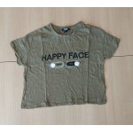 T - shirt mc femme kaki taille m marque jennyfer