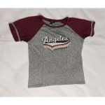 T - shirt mc femme taille m marque jennyfer - gris & violet
