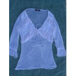 T - shirt morgan , blanc , col v , taille 38