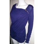 T - shirt morgan viscose et laine 42 bleu fonc neuf