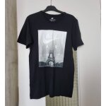 T - shirt nike air 2 noir tour eiffel tee taille s 36