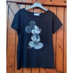 T - shirt noir mickey, disney, femme, taille m / 38
