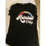 T - shirt noir avec motifs dolce & gabbana