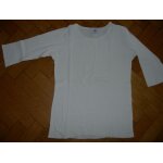 T - shirt petit bateau manches 3 / 4 taille 12 ans blanc