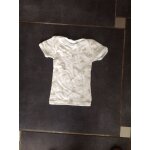 T - shirt petit bateau manches courtes 18 mois blanc imprim bb dans une boue