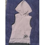 T - shirt  promod  , beige, taille s, sans manches avec capuche