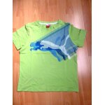 T - shirt puma vert manches courtes - 10 ans