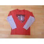 T - shirt quiksilver manches longues rouge et gris - 12 ans T - shirt quiksilver manches longues rouge et gris - 12 ans