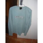 T - shirt rg 512 manches longues coton m bleu / gris.