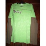 T - shirt ripcurl vert / marron manches longues 16ans