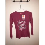 T - shirt rose fonc� fille 10 ans
